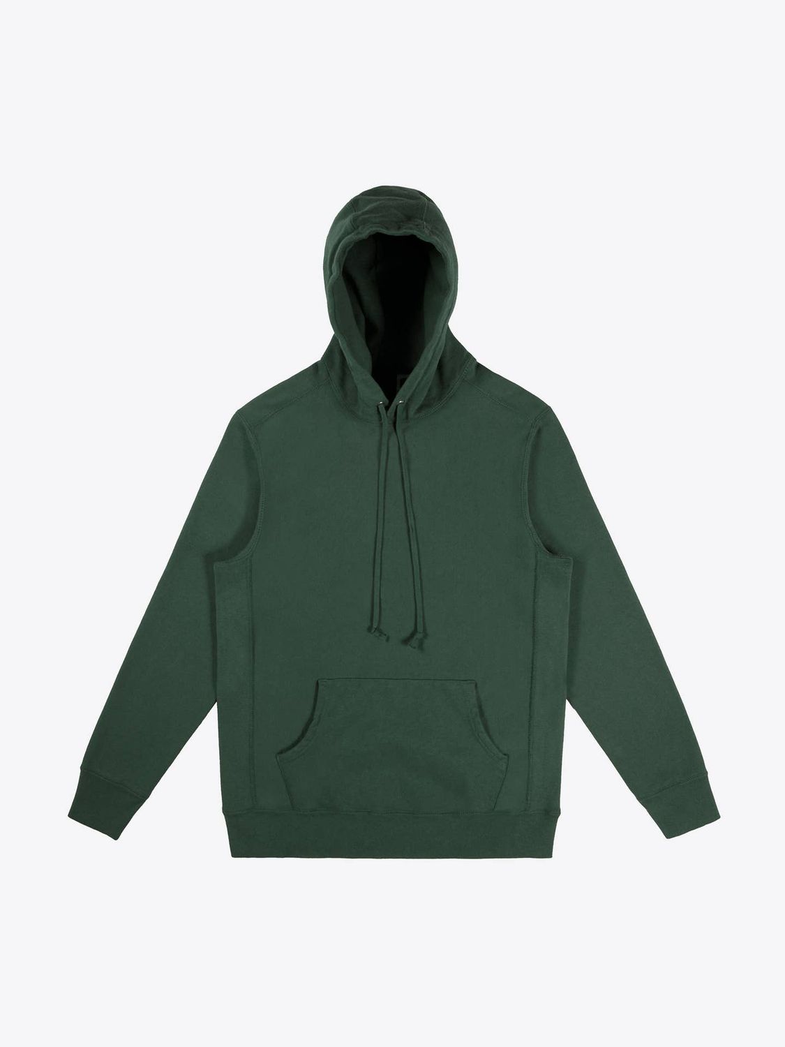 100% Cotton "Dark Green" Athletic Hoodie Gold Fringes 