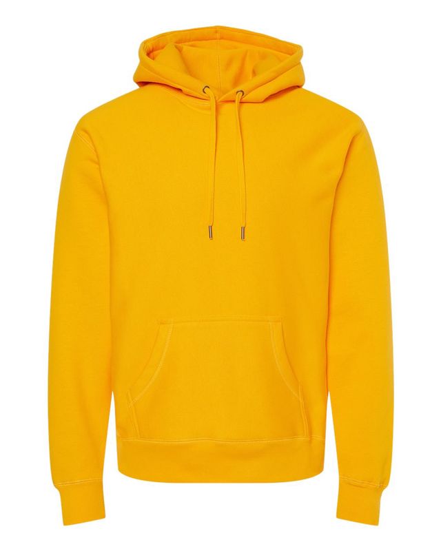 100% Cotton Independent Trading Co. IND5000P Legend - Premium Heavyweight Cross-Grain Hooded Sweatshirt  Gold  