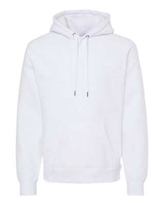 100% Cotton Independent Trading Co. Legend - Premium Heavyweight Cross-Grain Hooded Sweatshirt  White 