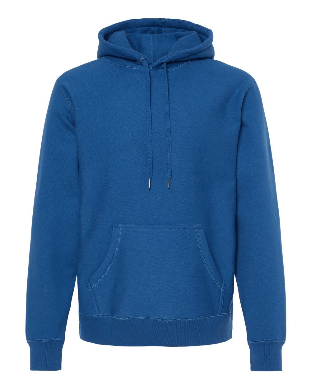 100% Cotton Independent Trading Co. Legend - Premium Heavyweight Cross-Grain Hooded Sweatshirt  Royal Blue 