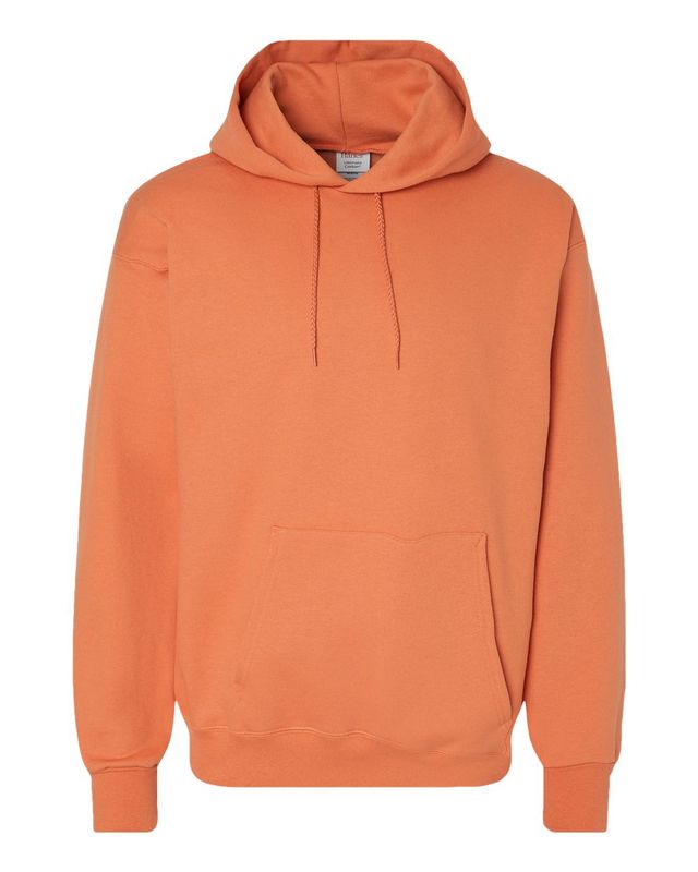 Hanes F170 Ultimate Cotton Hooded Sweatshirt Pumpkin 