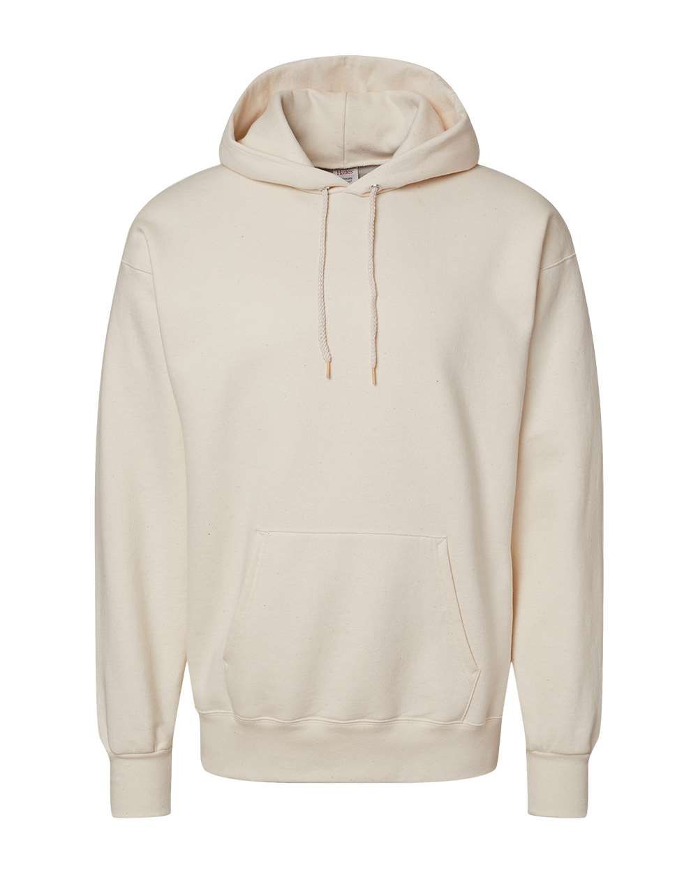 Hanes F170 Ultimate Cotton Hooded Sweatshirt Sand