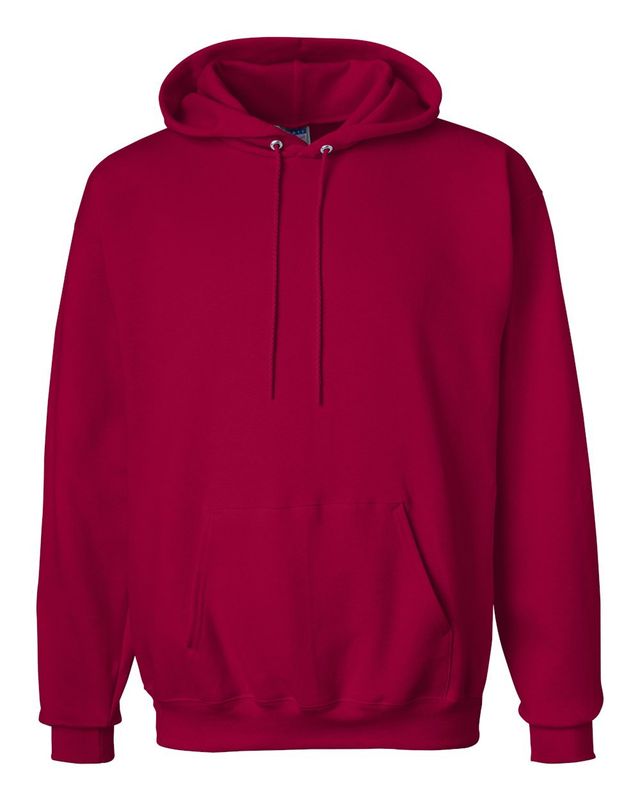 Hanes F170 Ultimate Cotton Hooded Sweatshirt Deep Red 