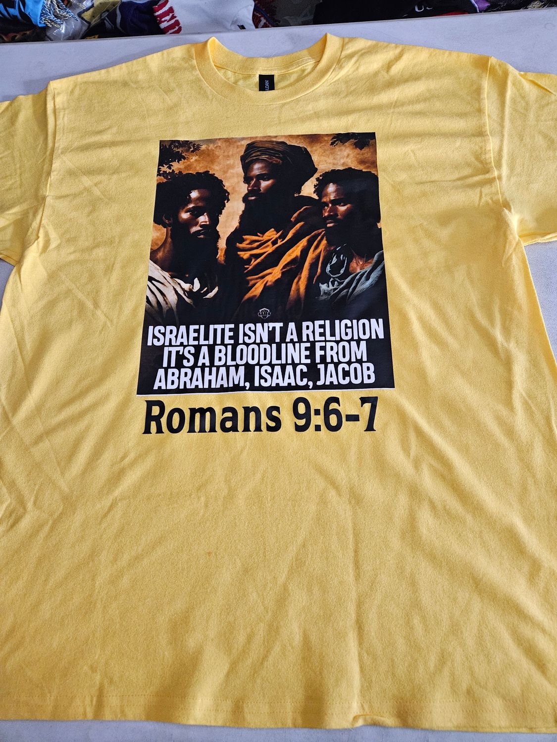 Israelite Isn't A Religion Its A Bloodline from Abraham, Isaac, Jacob Romans 9:6-7 Black Fringes