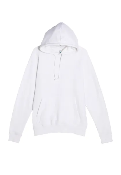 Vintage Raglan Cotton Premium Heavyweight Hooded Sweatshirt White