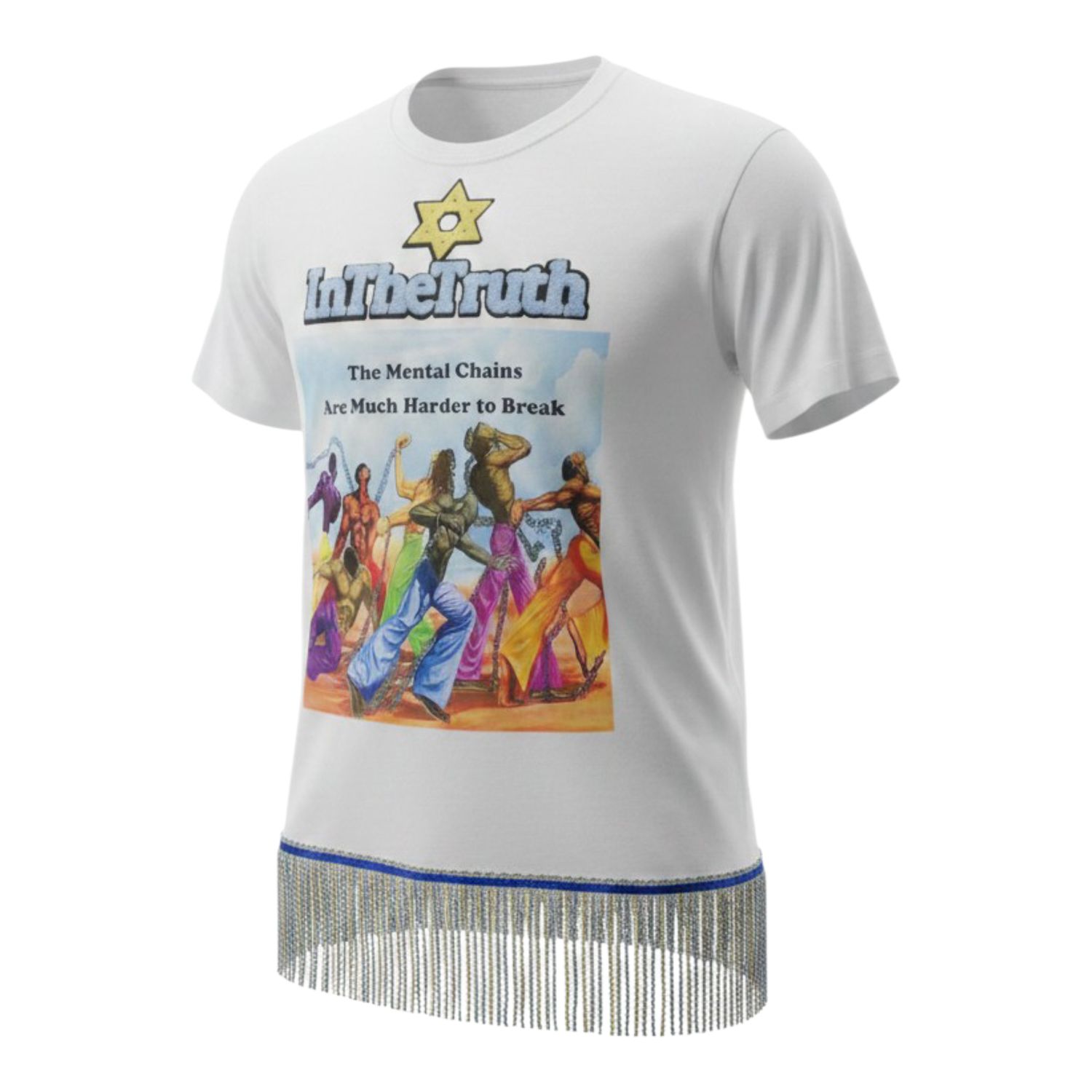 ​InTheTruth The Mental Chains Are Much Harder to Break White Tee