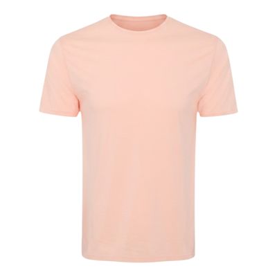 Solid Apricot Three Layers White Fringes