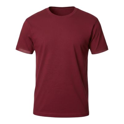 Solid Maroon Three Layers White Fringes