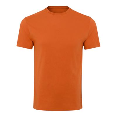 Solid Orange Three Layers White Fringes