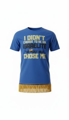 I Didn't Choose to Be an Israelite the Most High Chose Me Forest Green Tee