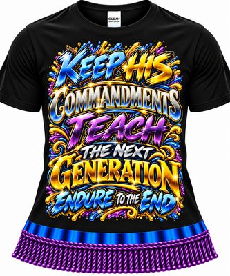 Keep His Commandment's Teach The Next Generation Endure To The End