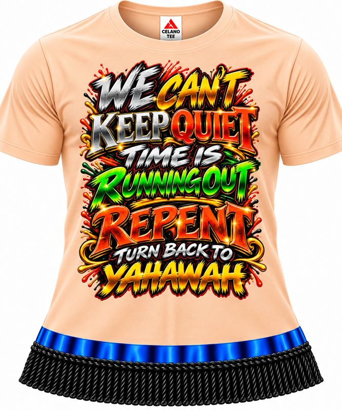 We Can't Keep Quite Time Is Running Out Repent Turn Back to Yahawah