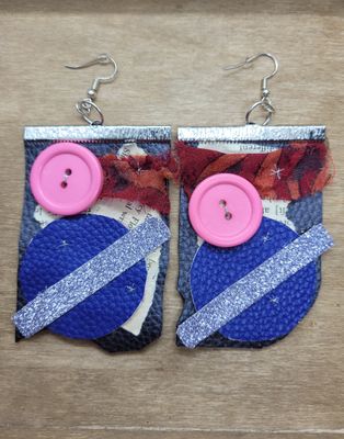 Collage Earrings Collage Earrings