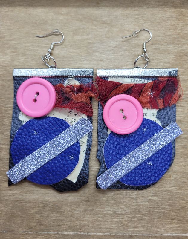 Collage Earrings