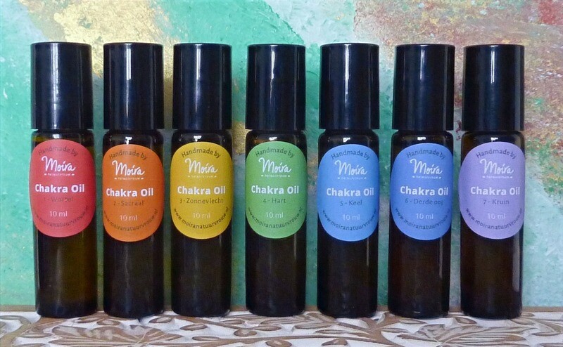 Chakra Oil Volledige set van 7