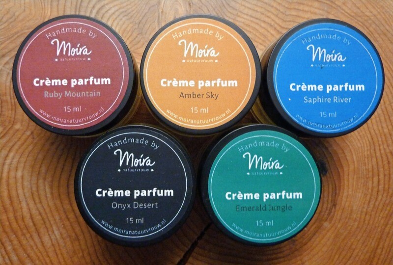 Crèmeparfum in 4 fantastische geuren 15 ml