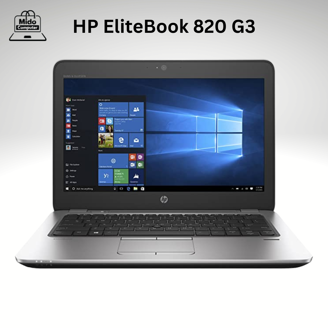 HP EliteBook 820 G3 - core i5-6300U - Ram 8 ddr4 - SSD 256 - intel 520 HD Graphics