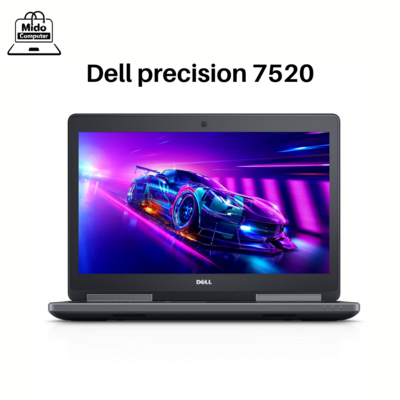 Dell Precision 7520 - Core i7-6820HQ - Ram 16 DDR4 - SSD 256 NVME - HDD 500 - Nvidia m2200 - 4GB GDDR5 - 15.6 FHD