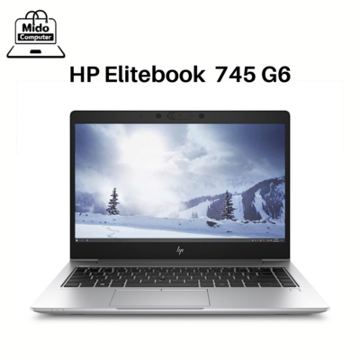 HP Elitebook 745 G6  Ryzen 5 - 3500U Ram 16 ddr4 -  SSD 256 - VGA Amd 2GB  - 14 inch FHD IPS