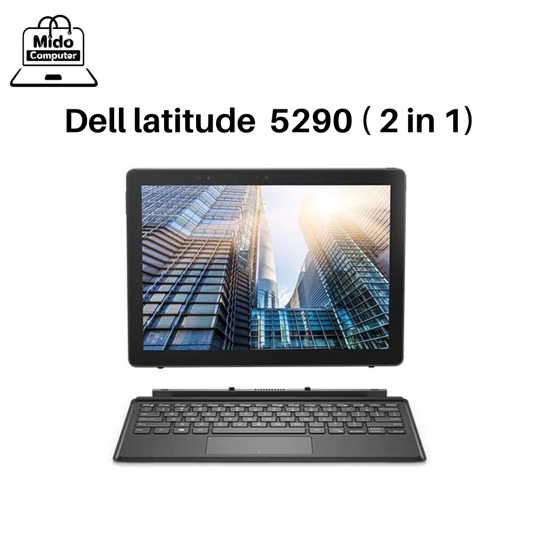 Dell latitude 5290 ( 2 in 1 ) Core i7 8th - Ram 16 - SSD 512 - intel 620 UHD Graphics - 12.3 inch FHD Touch