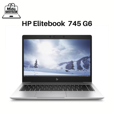 HP EliteBook 745 G6  Ryzen5 Pro -3500U - Ram 8 ddr4 - SSD 256 - Amd Radeon VEGA 8 - 2GB-  14 inch FHD IPS