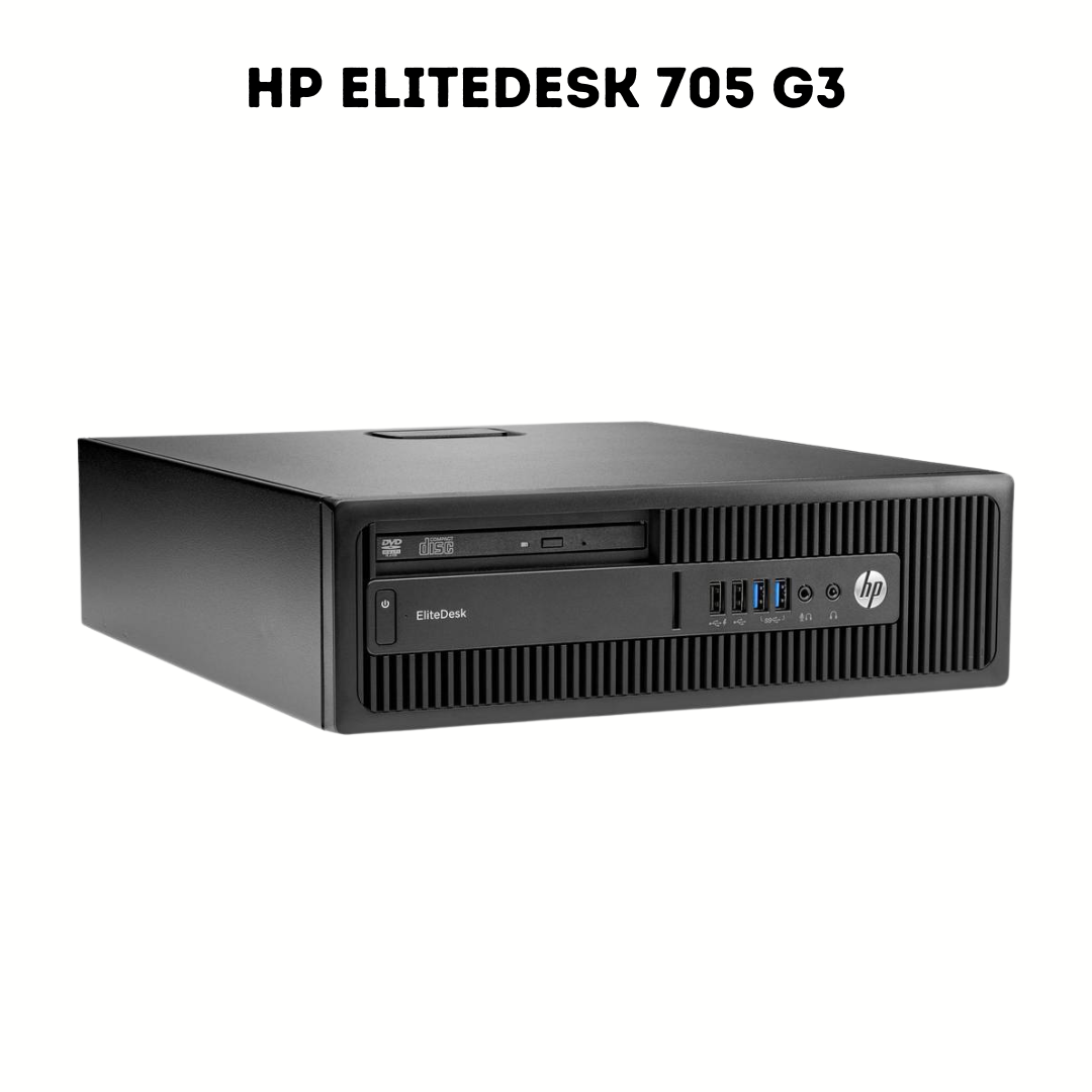 HP 705 G3 desktop -  Amd A10 Pro  8770 - 3.5 GHz -Ram 8 DDR4 - 500 HDD - Amd Radeon R7 1GB up to 4GB ddr4