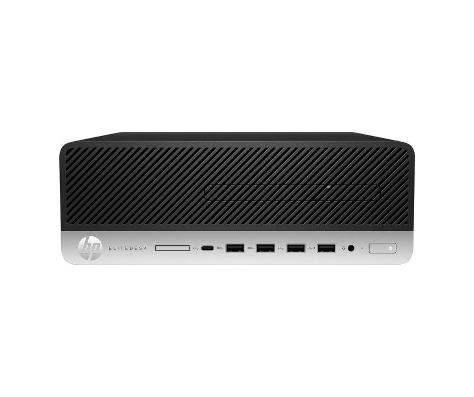 HP EliteDesk 705 G4 SFF- AMD Ryzen 5 Pro 2400G, 3.6 GHZ /8GB RAM DDR4, 500GB HDD, AMD Radeon RX Vega 11, Windows 10 Pro