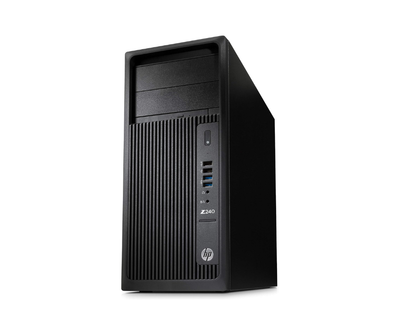 HP Z240 Tower Workstation Corei5-6500 Ram 8 DDR4 - SSD 256 NVME -HDD 500 GB - AMD RX 580 8GB GDDR5