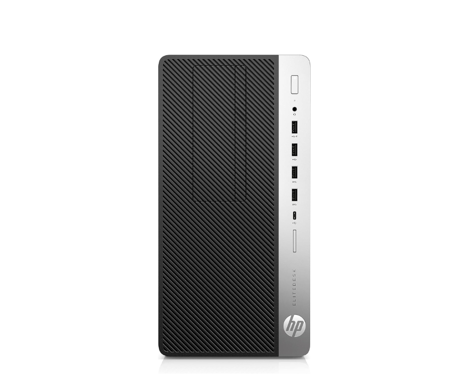 HP EliteDesk 705 G4 Microtower- AMD Ryzen 5 Pro 2400G, 3.6 GHZ /8GB RAM DDR4, 500GB HDD, AMD Radeon RX Vega 11, Windows 10 Pro