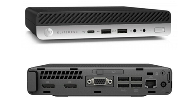 HP EliteDesk 705 G4 Mini – Ryzen 5 Pro 2400GE / 8GB DDR4 / 256GB SSD NVMe/ AMD Radeon Vega 11 1GB