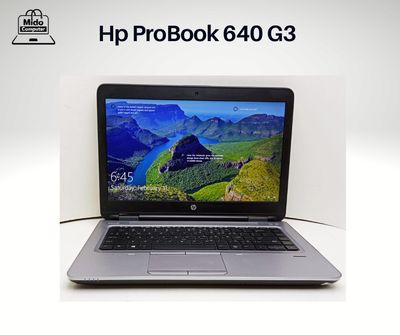 HP ProBook 640 G3 intel Core i5- 7200U - 2.6GHz -Ram 8 DDR4 -SSD 256 - Intel 620 HD 128m - 14 Inch FHD.