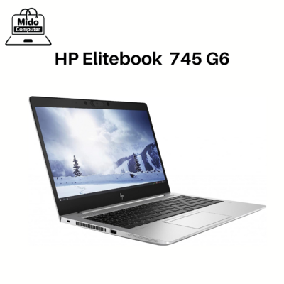 HP Elitebook 745 G6  Ryzen 7 pro -3700U Ram 16 ddr4 -  SSD 256 - VGA Amd 2GB  - 14 inch FHD IPS