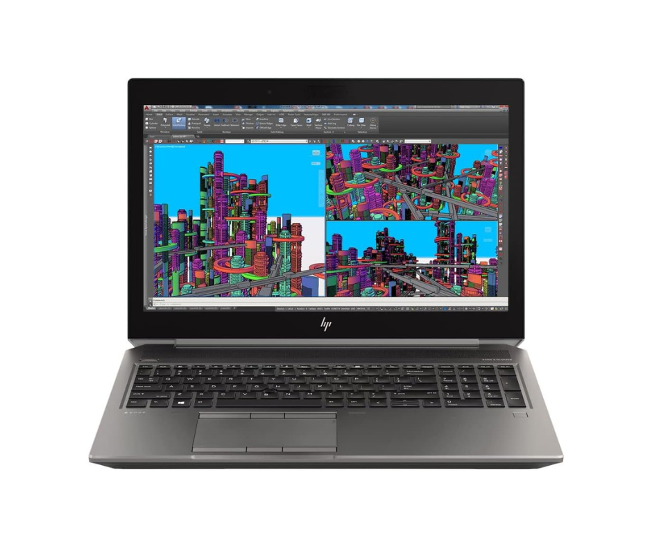 HP ZBook 15 G6 Core i7-9850H - Ram 16 DDR4 -SSD 512 NVME - Nvidia Quadro T2000 - 4GB - 15.6 