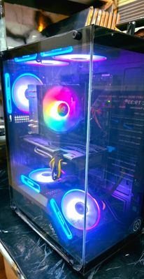 تجميعة كمبيوتر Gaming PC - Core i5-9400F | RX 580 8GB | RAM 8GB | SSD 128GB + HDD 500GB