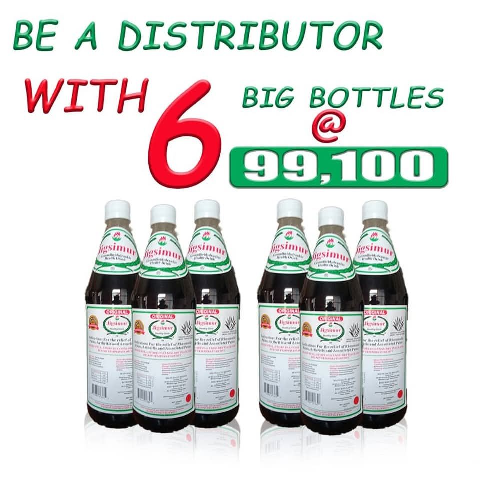 JIGSIMUR HERBAL  6 BIG BOTTLES