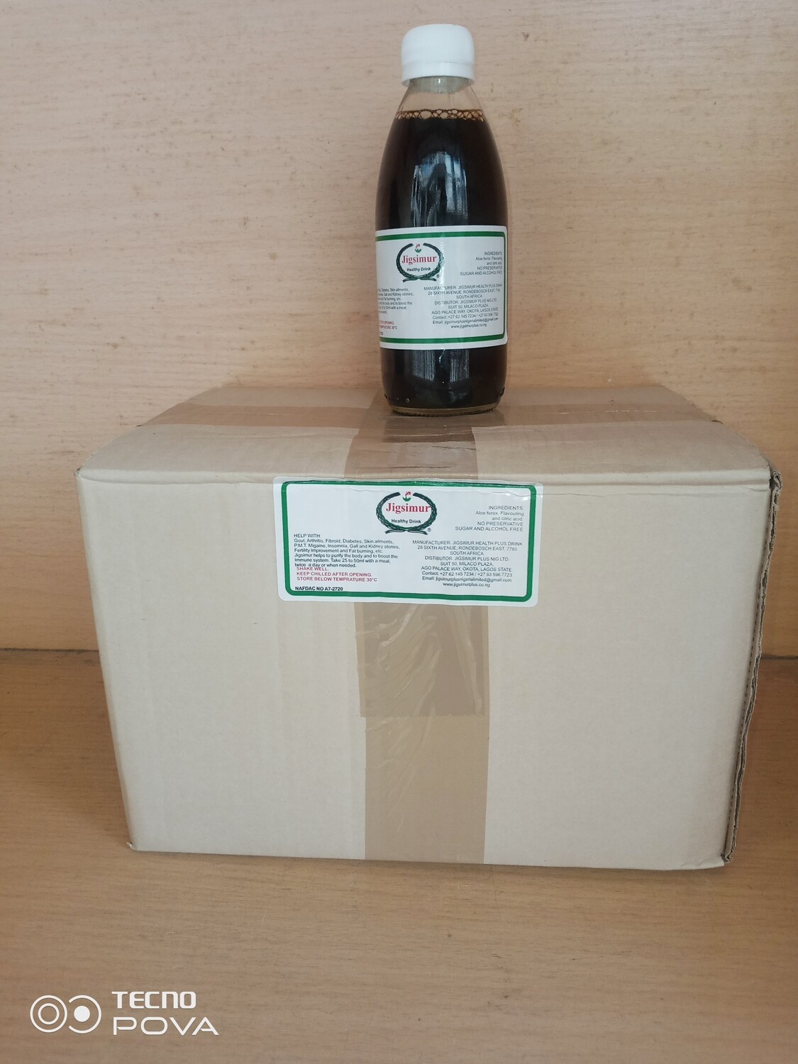 A Carton of Small Bottle (12 small bottles)