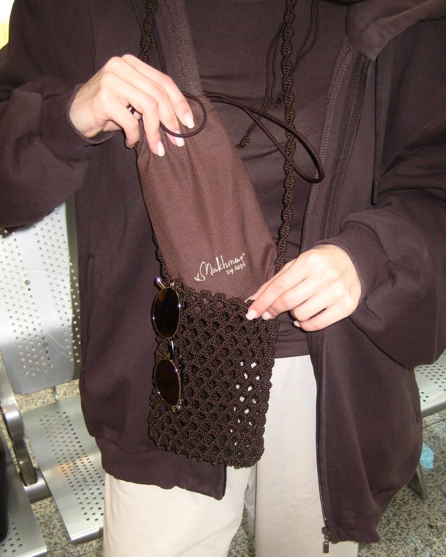 Brown Macramé Makhmur