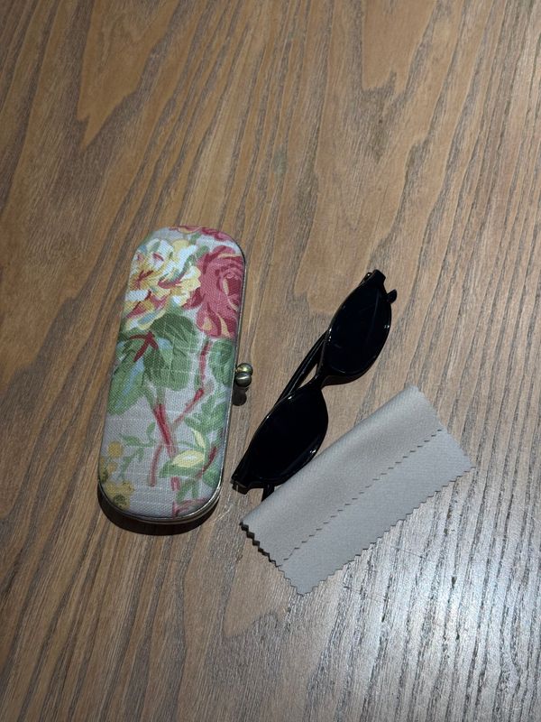 Floral Eyeglasses Case