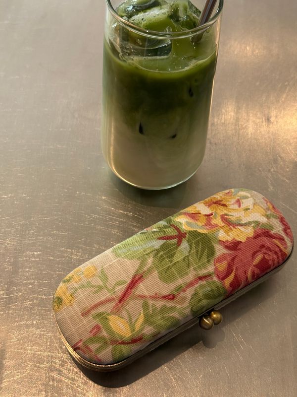 Floral Eyeglasses Case