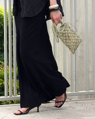 Green Rafia Macramé Makhmur