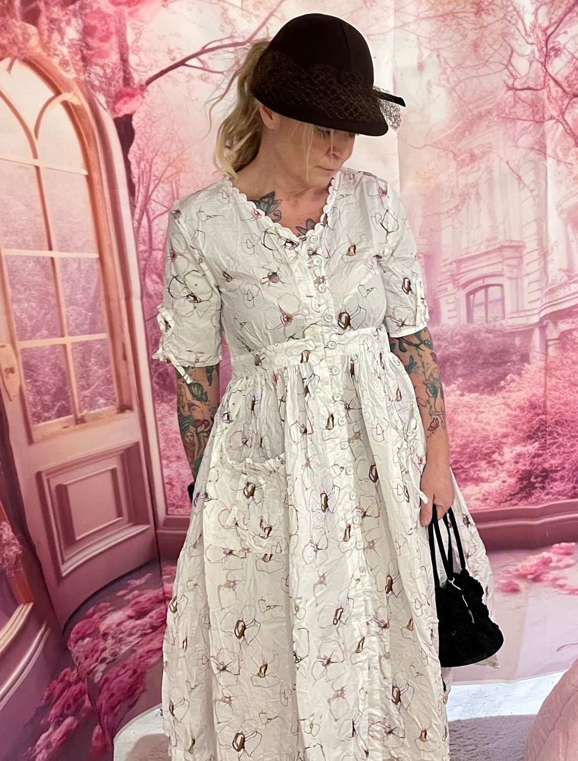 Ewa i Walla SS25 Kleid Gull-Britt 55889
