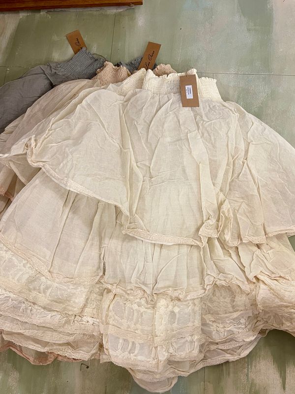 Les Ours Madou Rock Organza one size ecru