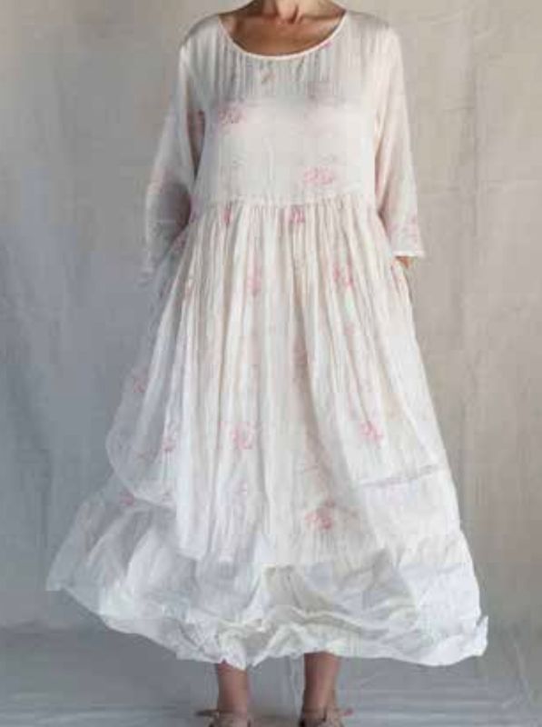 Les Ours Kleid Yuna Baumwolle/Organza