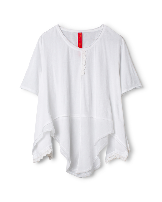 Ewa i Walla SS26 Shirt Junia 44205 in Weiß