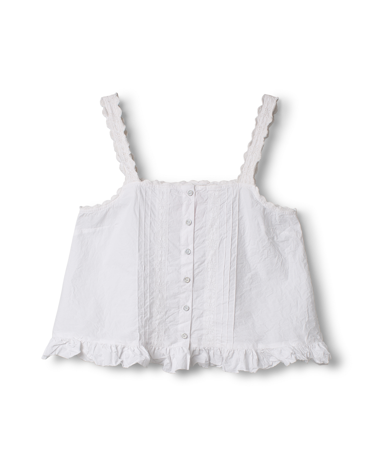 Ewa i Walla SS26 Top Evalie 33406 in Weiß