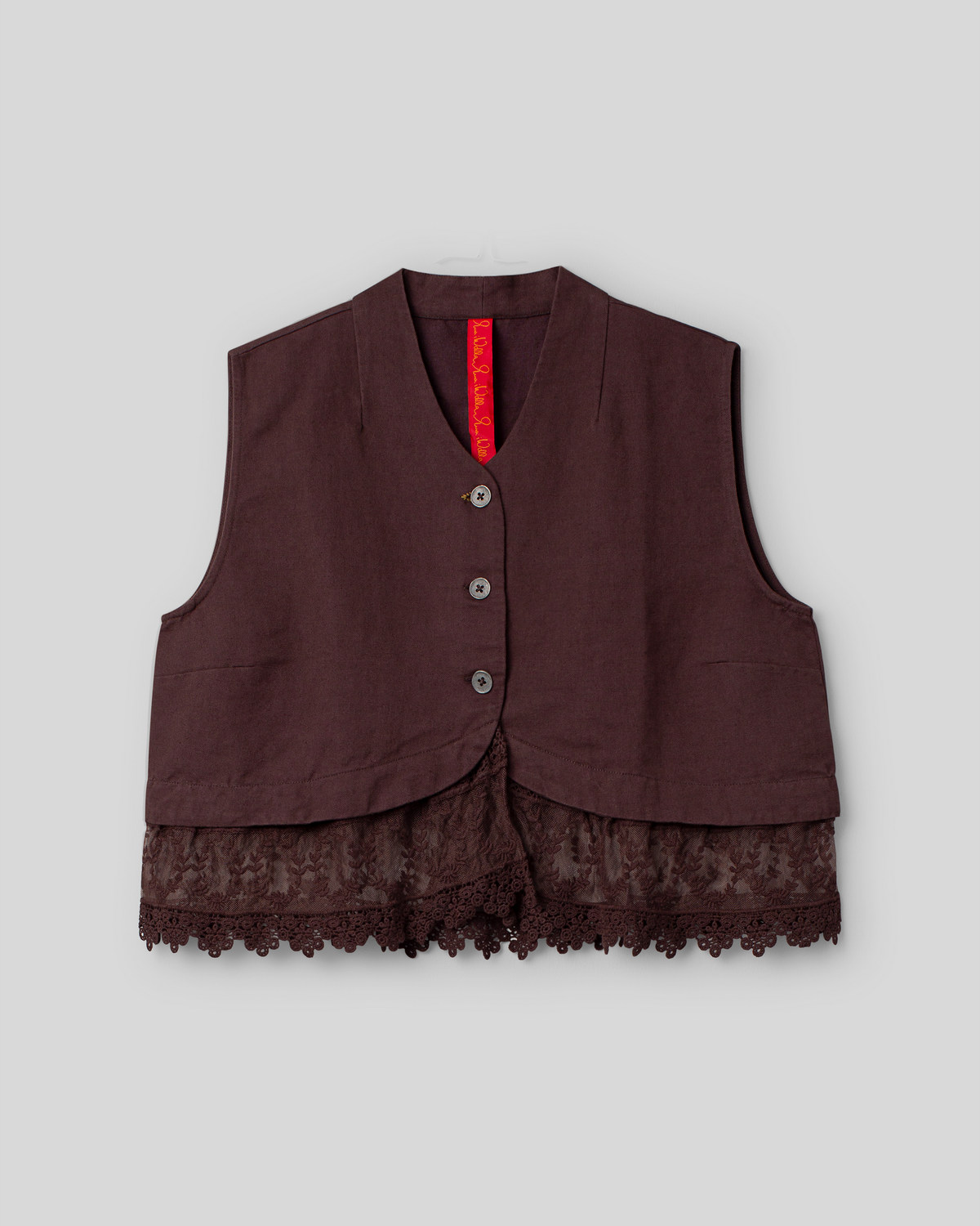 Ewa i Walla AW26 Weste Olivia 33423 in Raisin Ewa i Walla AW26 Weste Olivia 33423 in Raisin