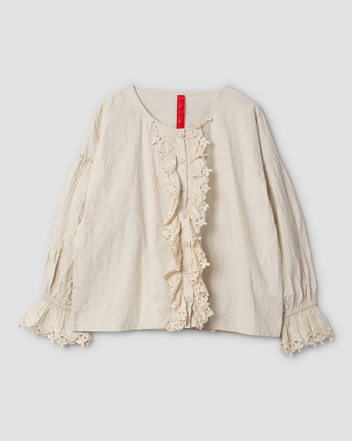 Ewa i Walla AW26 Bluse Dalia 44215  in Bone white