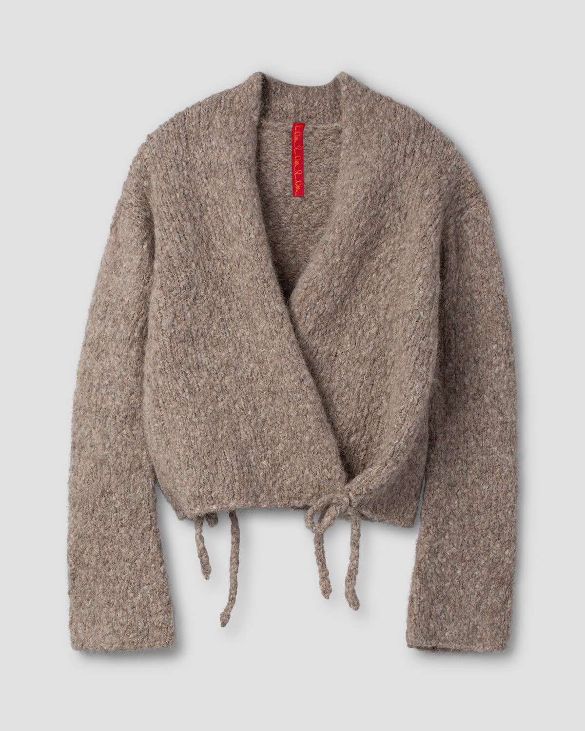 Ewa i Walla AW26 Cardigan 44232 Calla in Sand Ewa i Walla AW26 Cardigan 44232 Calla in Sand