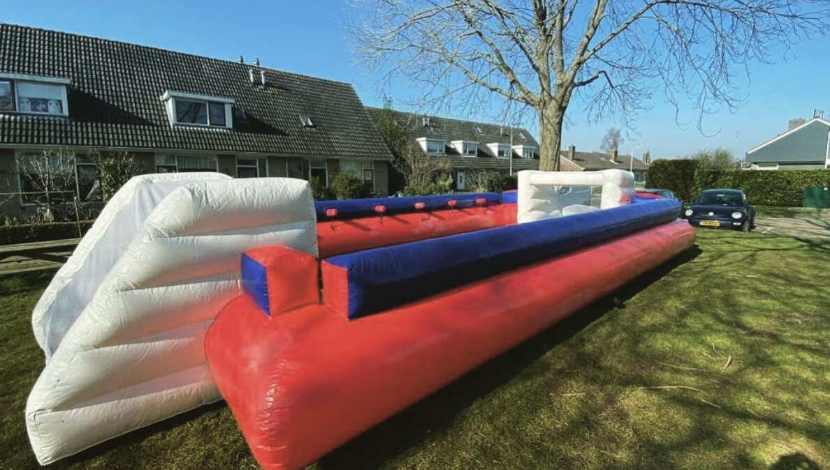 Voetbalveld boarding