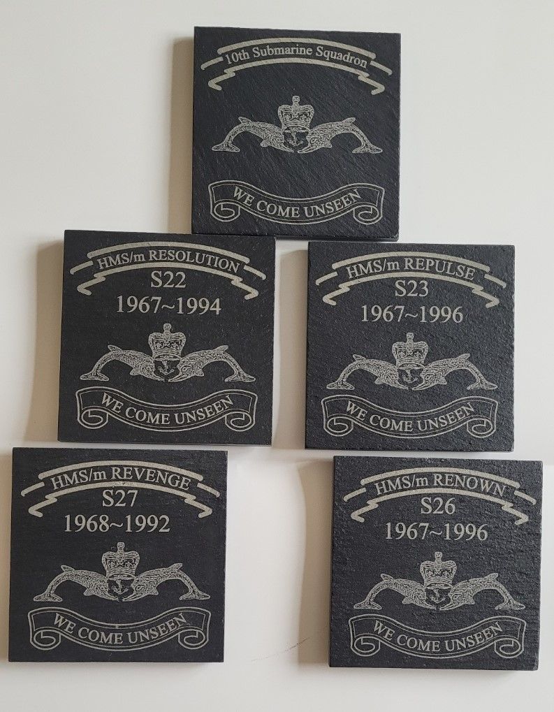 Trident Vanguard Class coasters